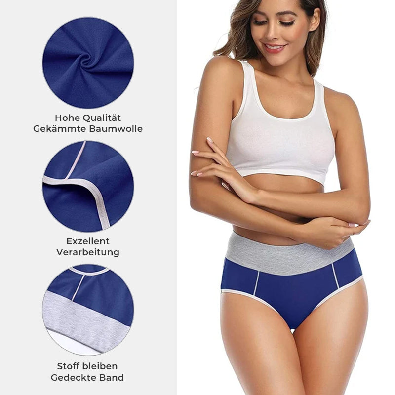Neue Übergröße hoher Taille Baumwoll Höschen