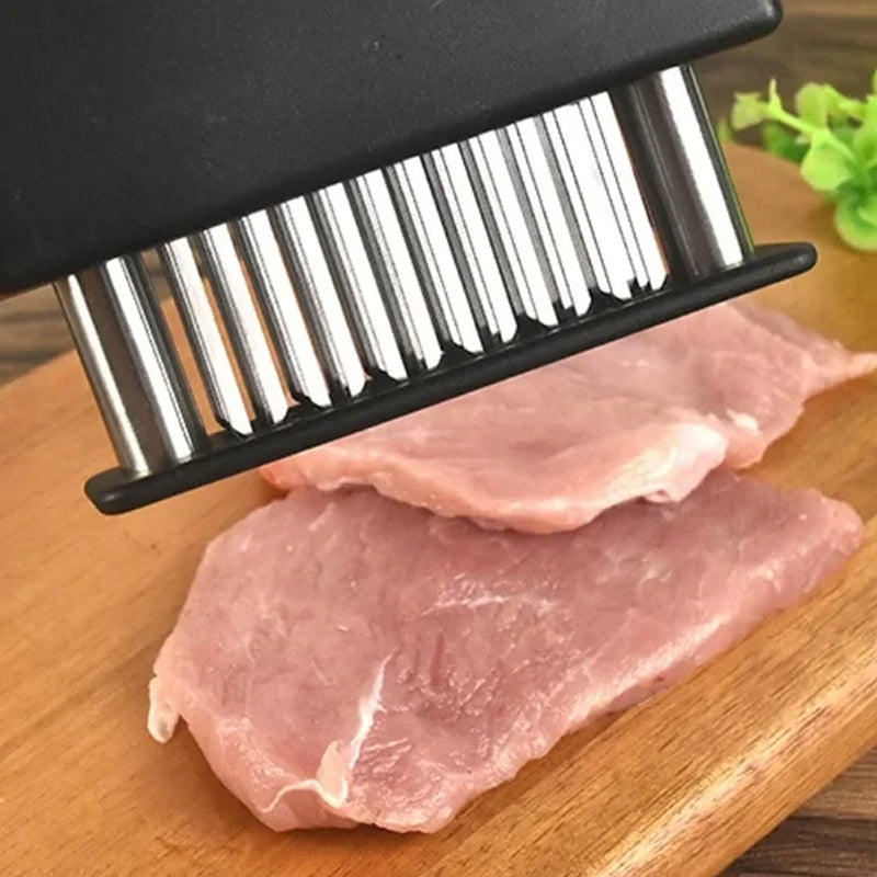 Fleischklopfer mit 48 Edelstahlklingen