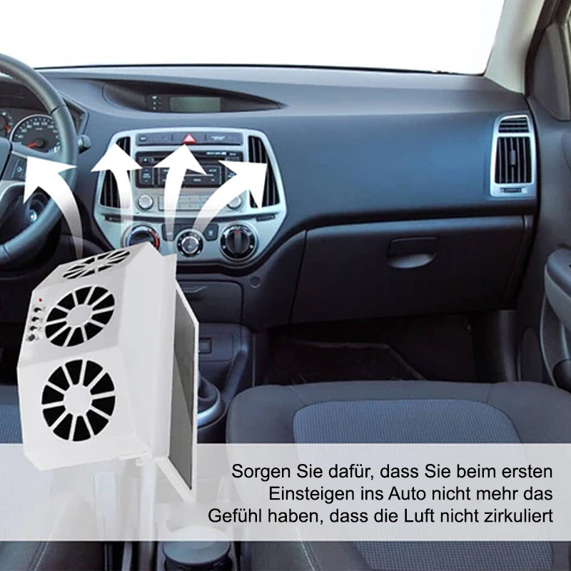Solarbetriebener Fahrzeugabluftventilator