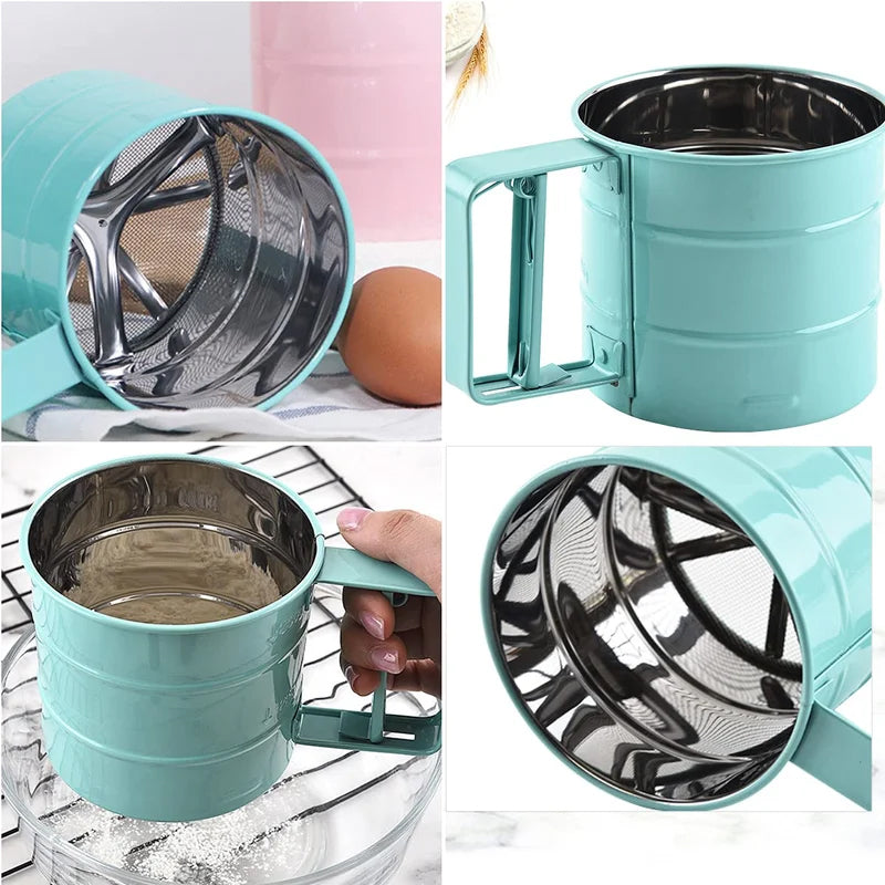 Feinmaschiges GebÀcksieb Tasse