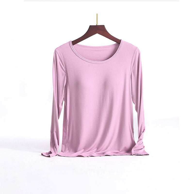 Thermounterwäsche mit Brustpolstern