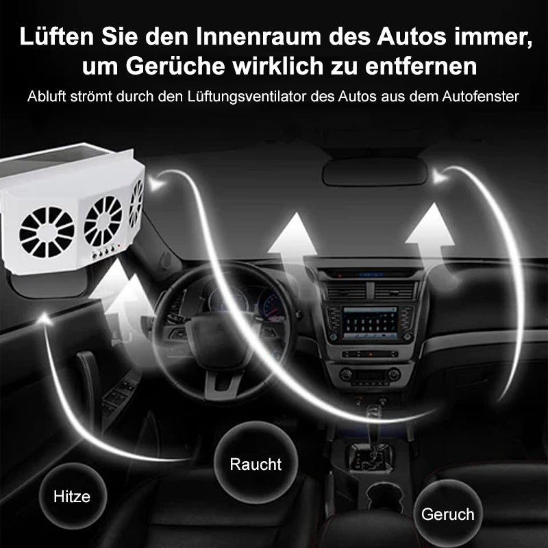 Solarbetriebener Fahrzeugabluftventilator