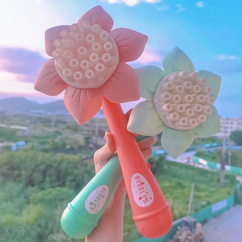 Sonnenblumen-Blasenmaschine