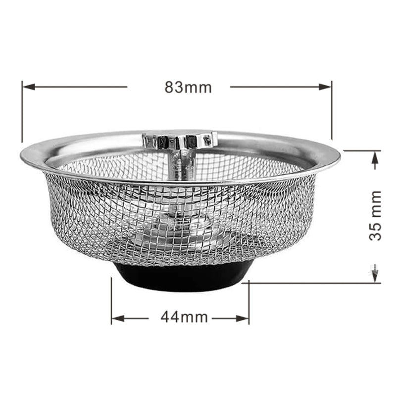 Freietaube Edelstahl Ersatzfilter für Spülbecken