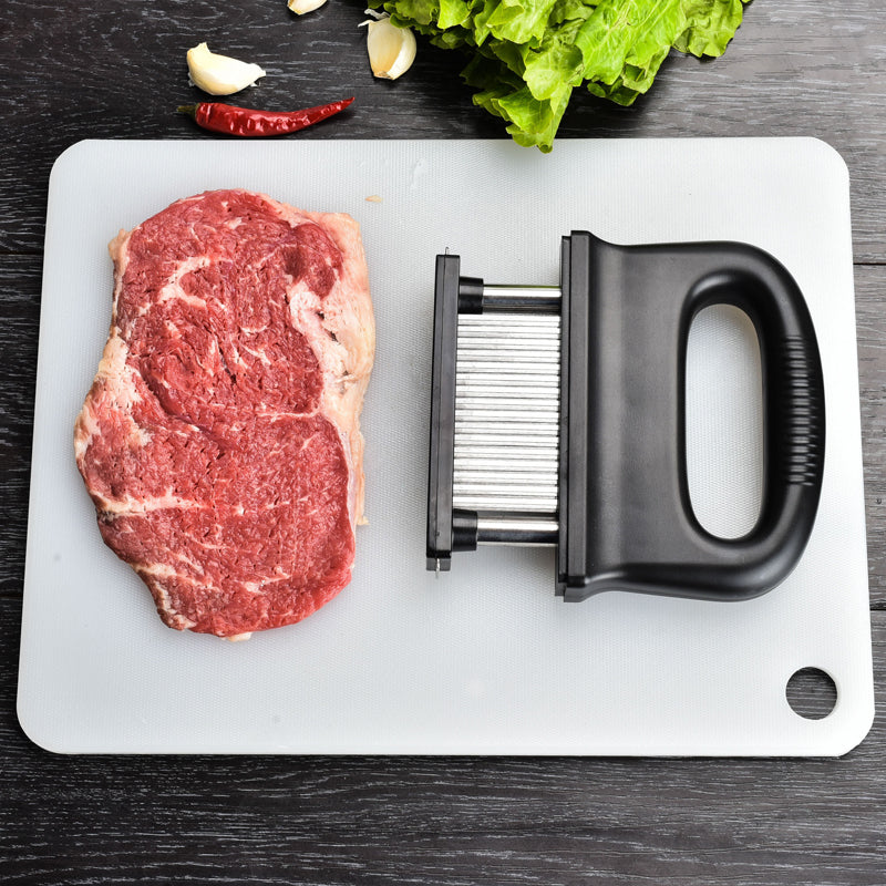 Fleischklopfer mit 48 Edelstahlklingen