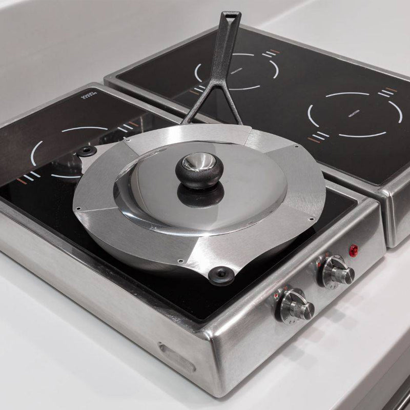 Faltbarer Multifunktionaler Topfdeckel Aus Edelstahl