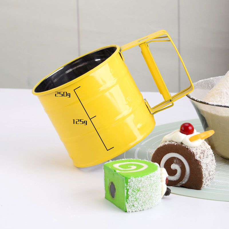 Feinmaschiges GebÀcksieb Tasse