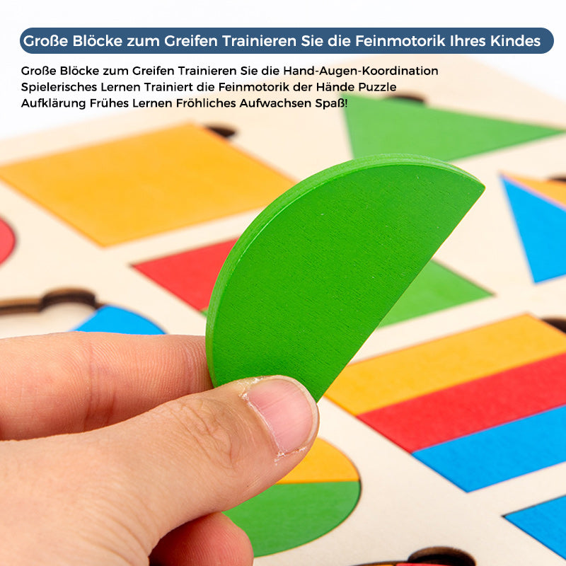 Spielzeug für Kinder mit Formgefühl