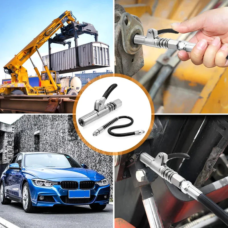 Starke Verriegelung an Schmierkupplungen