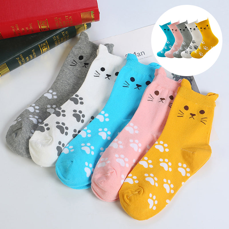 Socken mit Katzenohren-10 Paare