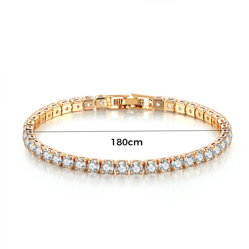 Funkelndes Moissanite-Armband