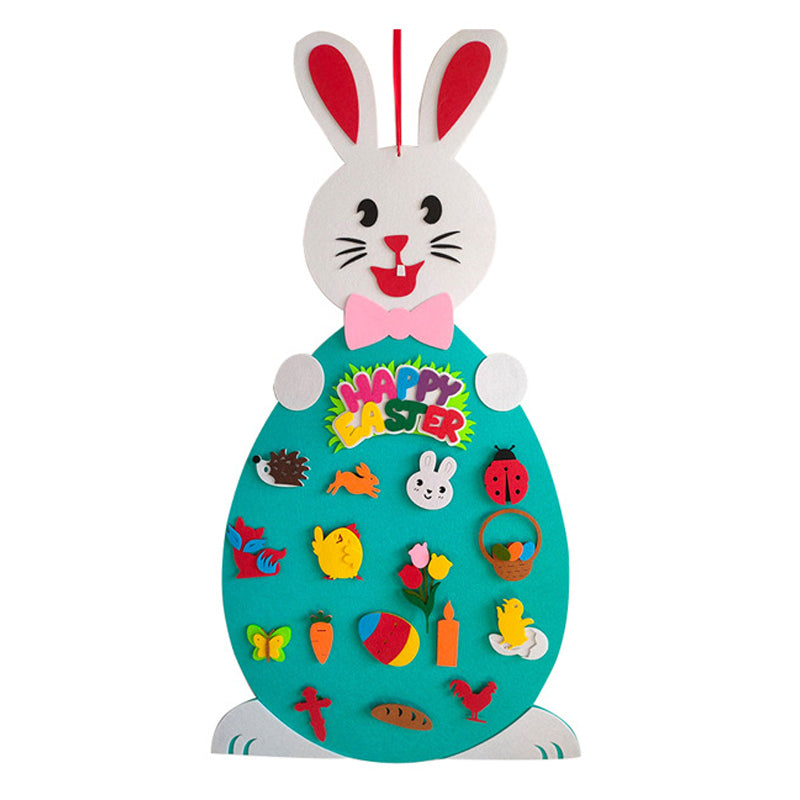 DIY Filz Osterhase Spielzeug