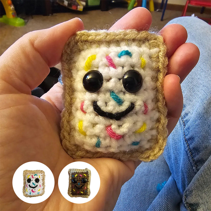 Handgewebter Schlüsselanhänger mit Karte