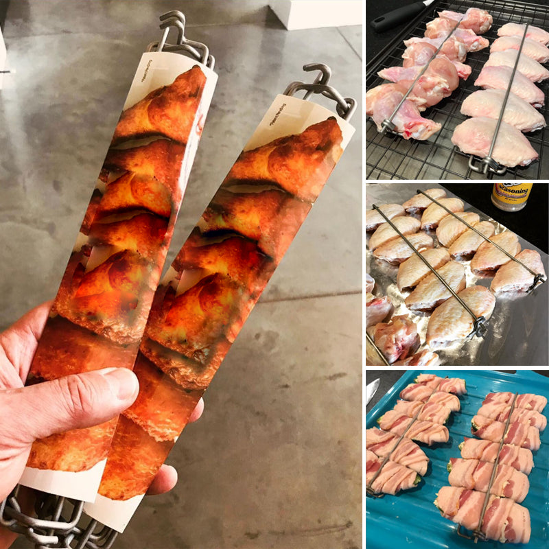 Hähnchenflügel BBQ-Gabel (2 Stk.)