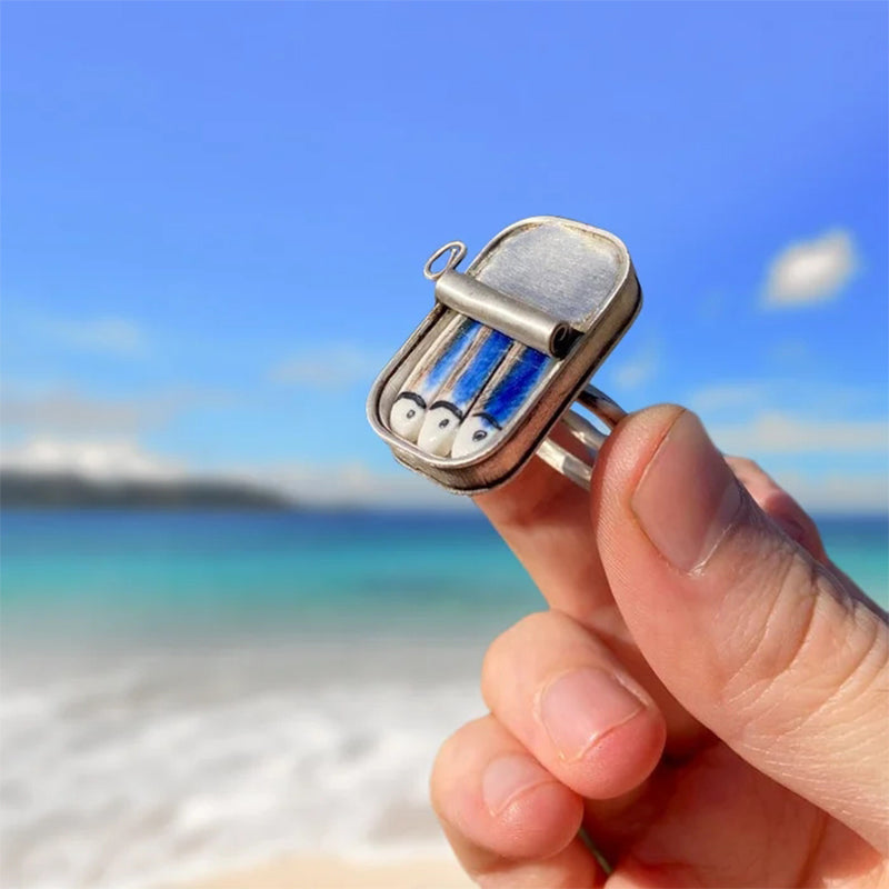 Sardinendosenschmuck
