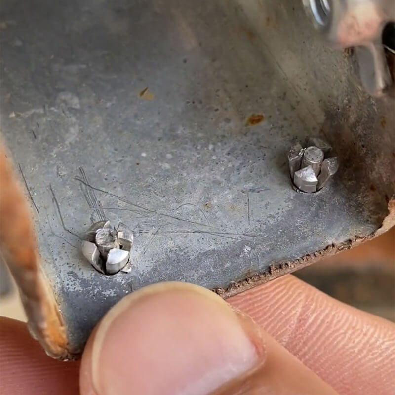 Aluminiumkernnieten mit rundem Kopf(1 Satz)