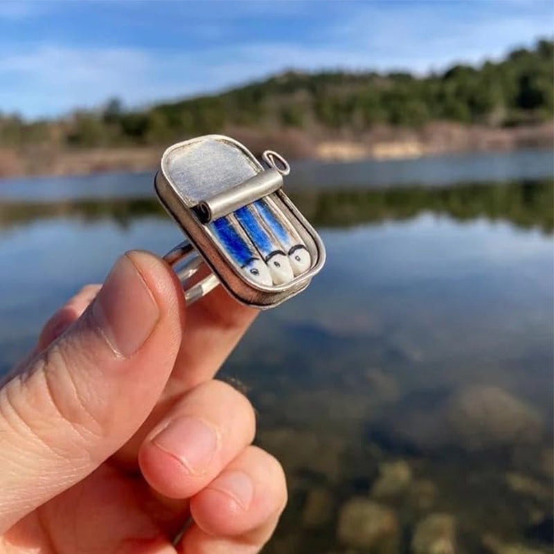 Sardinendosenschmuck