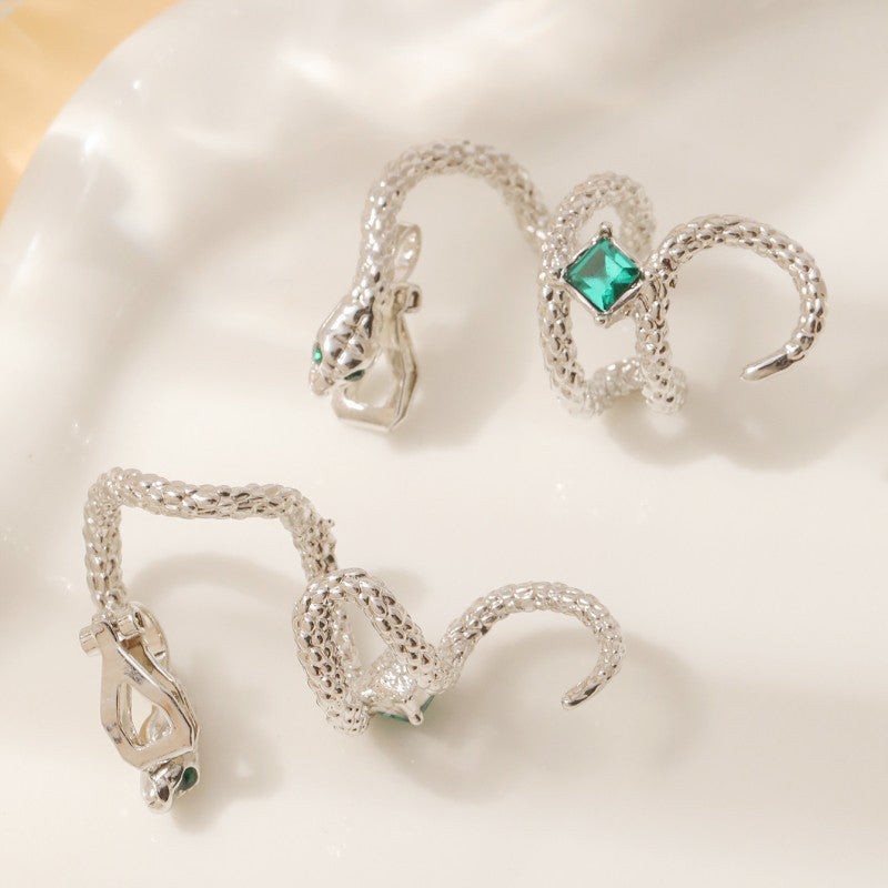 Nischen Design Schlange Ohrringe