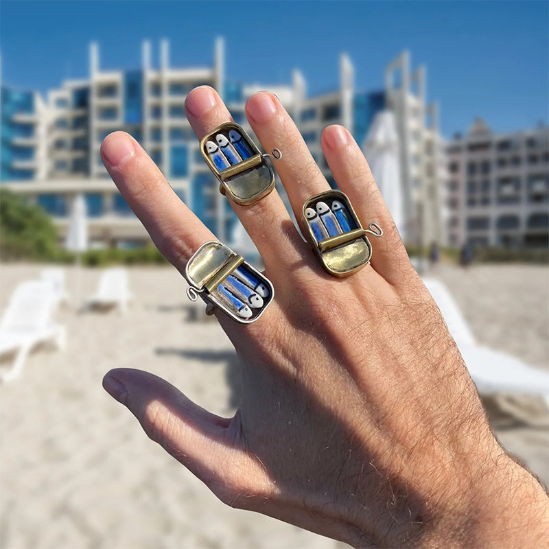 Sardinendosenschmuck