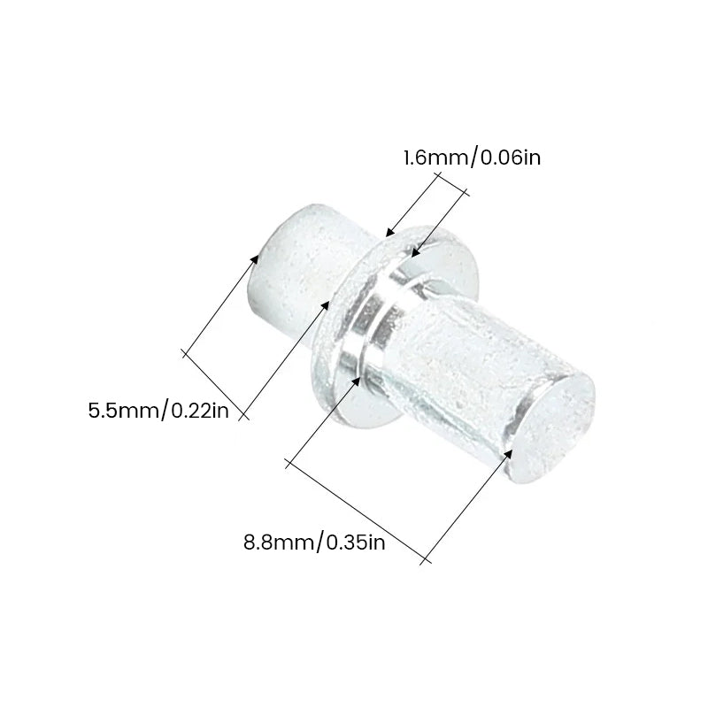 Aluminiumkernnieten mit rundem Kopf(1 Satz)