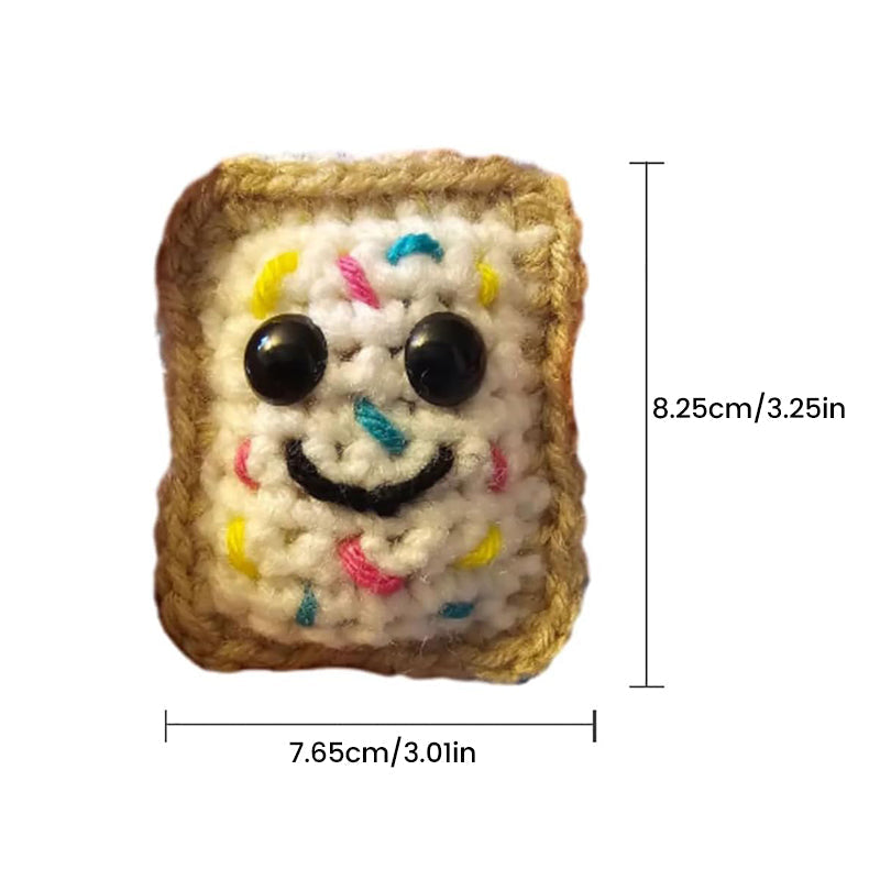 Handgewebter Schlüsselanhänger mit Karte