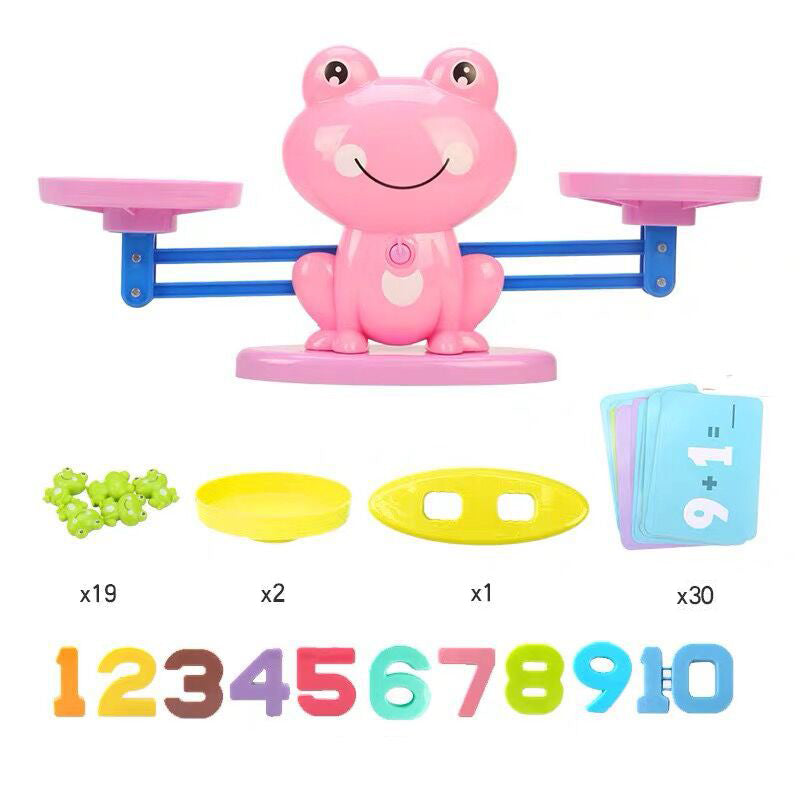 Vorschulkinder Frosch Balance Zählen Spielzeug