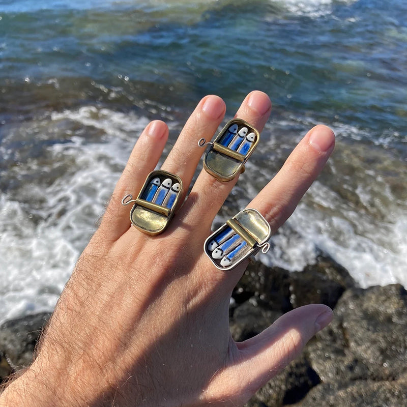Sardinendosenschmuck