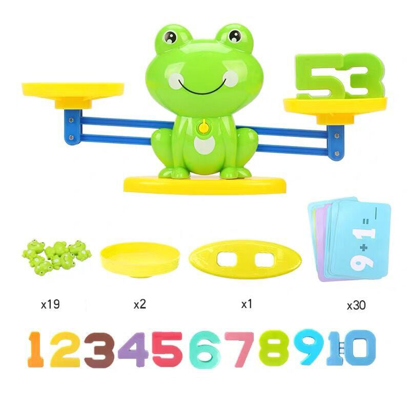Vorschulkinder Frosch Balance Zählen Spielzeug