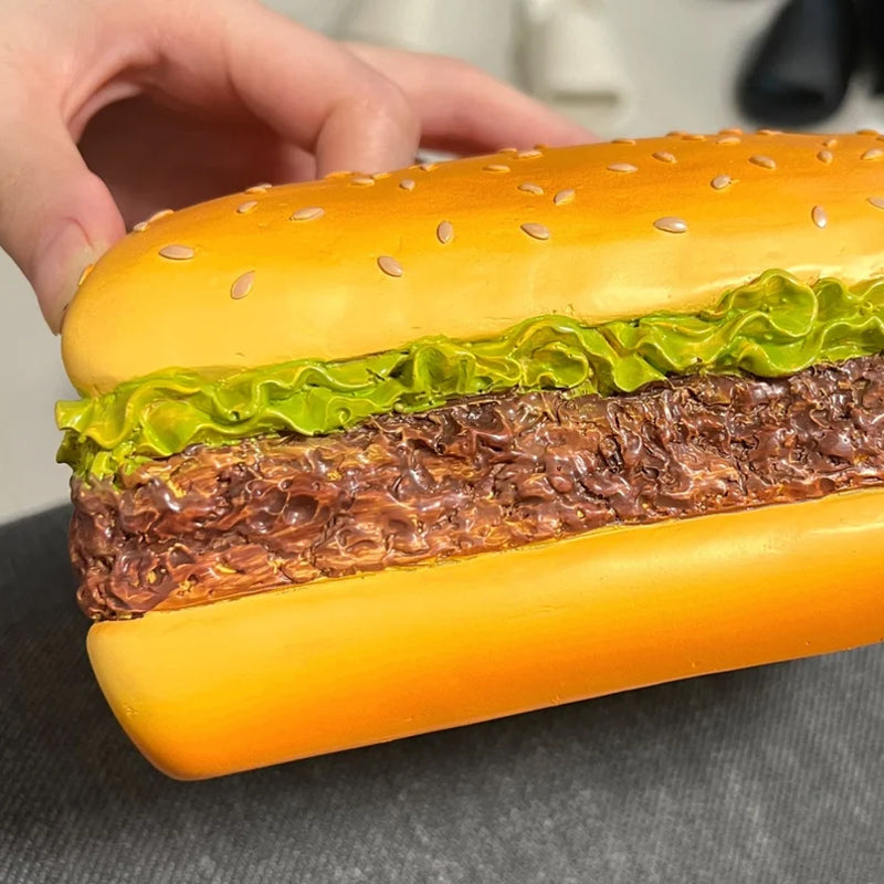 Charmante Taschentuchbox „Burger“
