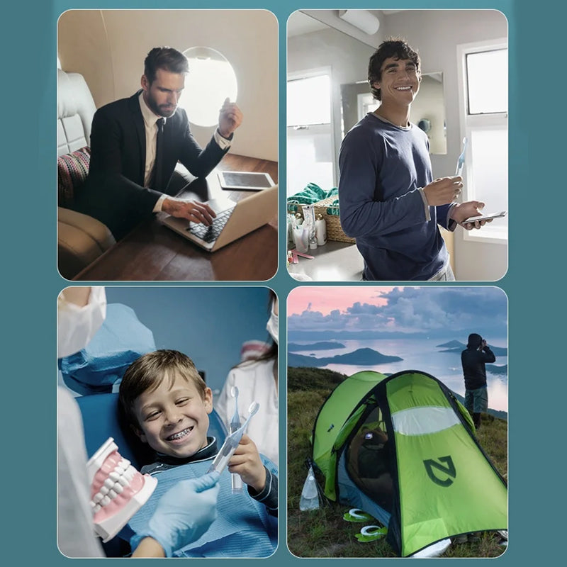 3-in-1-Reisezahnbürste