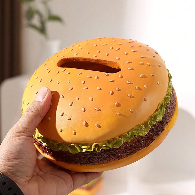 Charmante Taschentuchbox „Burger“