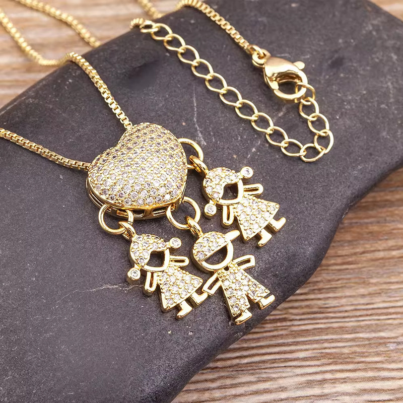 Liebe und meine Kinder – Mutterliebe-Halskette