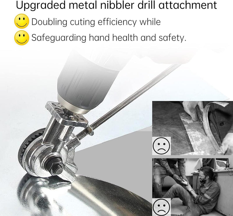 Metall-Nibbler Bohrmaschinenaufsatz