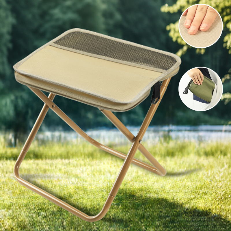 Klappbarer Rucksackhocker