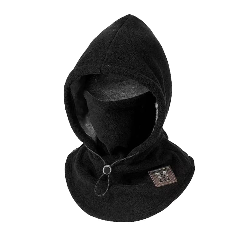 Integrierte, zweilagige Mütze mit Fleece-Futter