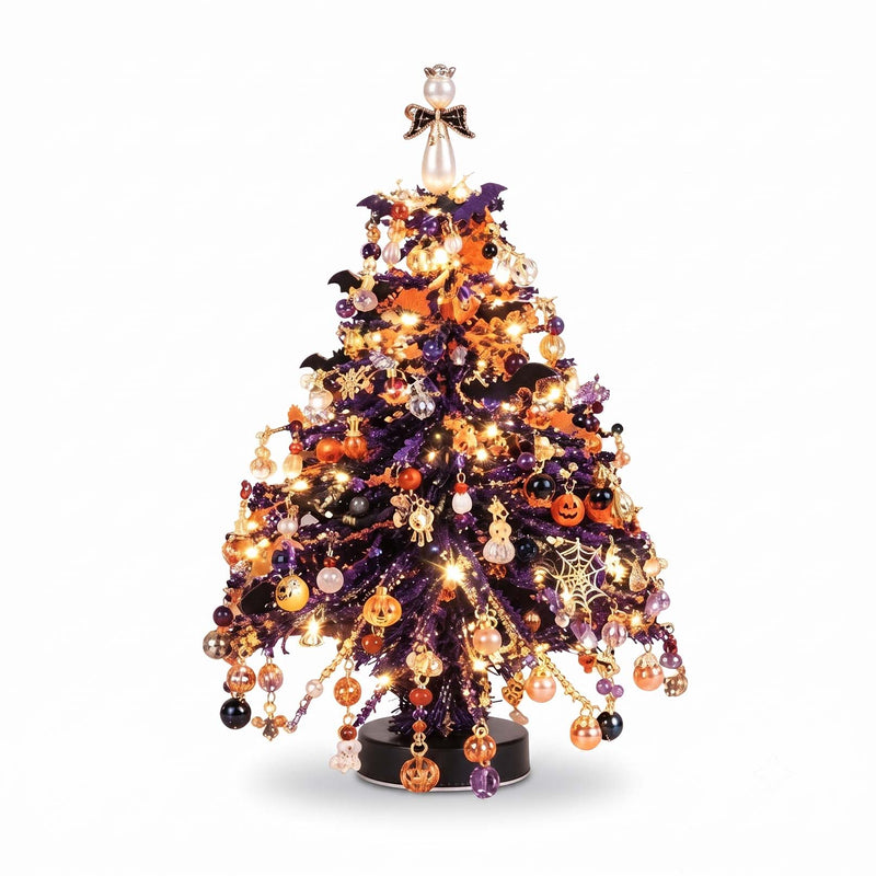 DIY-Bastelset für perlenbesetzten Weihnachtsbaumschmuck