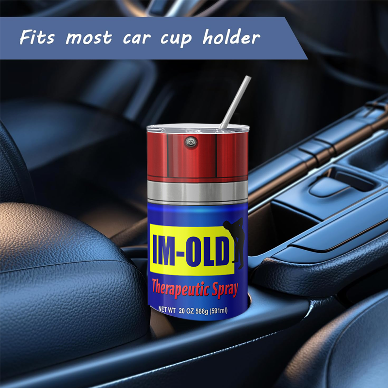 Thermosbecher mit Schmutzmuster