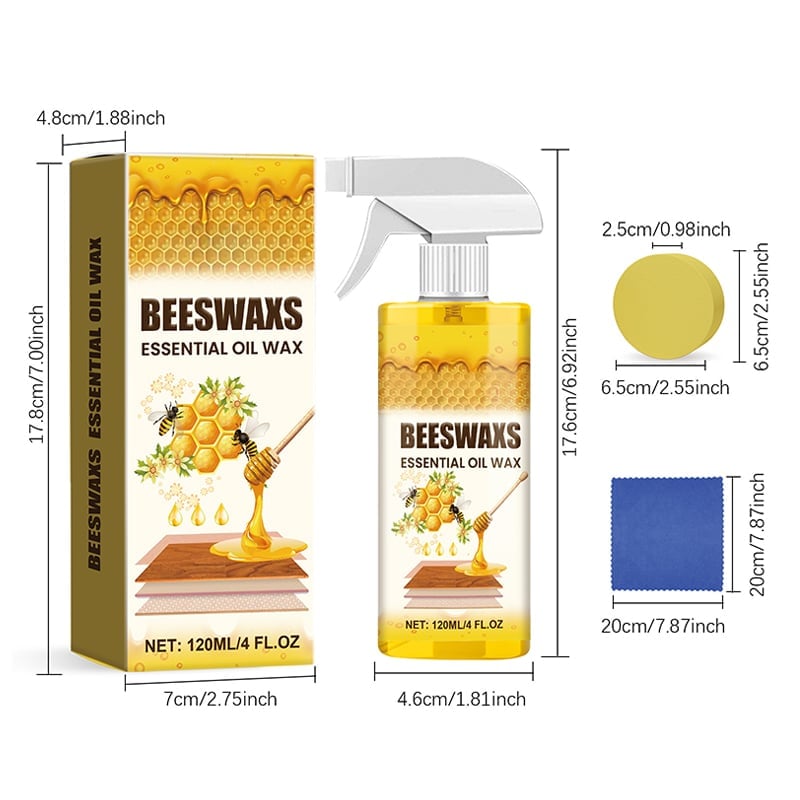 Bienenwachs-Holzpflegespray