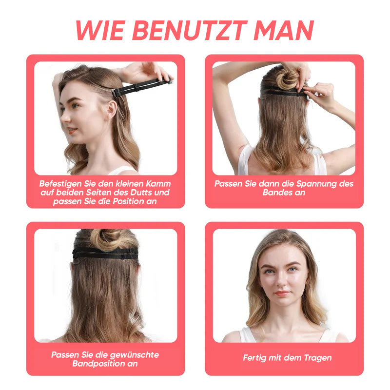 Wiederverwendbare Facelift-Bänder mit Clips