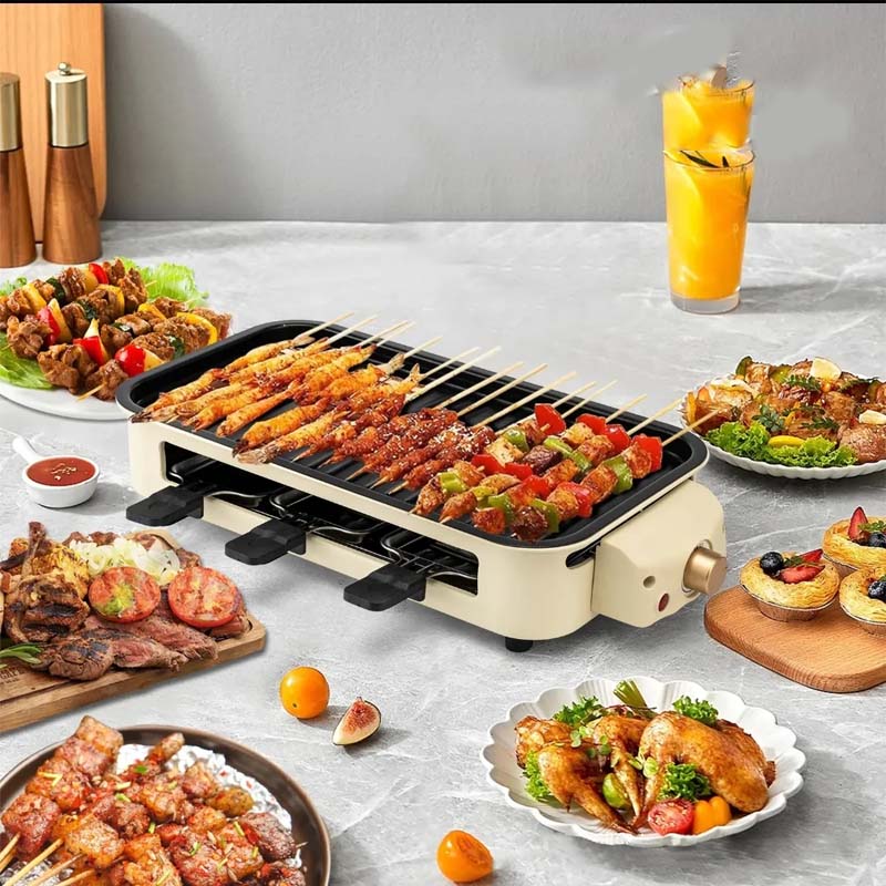 Rauchfreier Grill für den Innenbereich