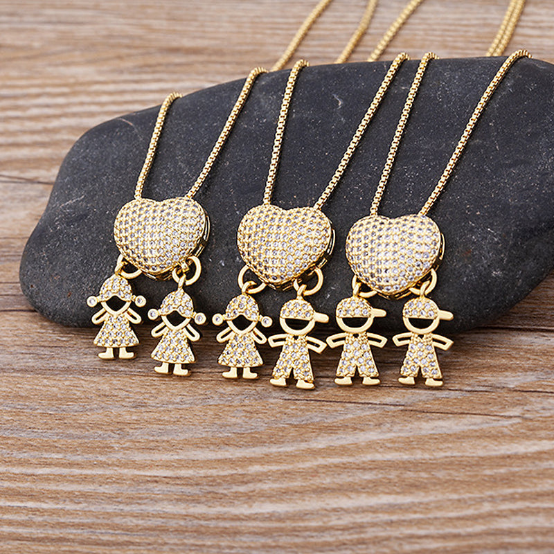 Liebe und meine Kinder – Mutterliebe-Halskette