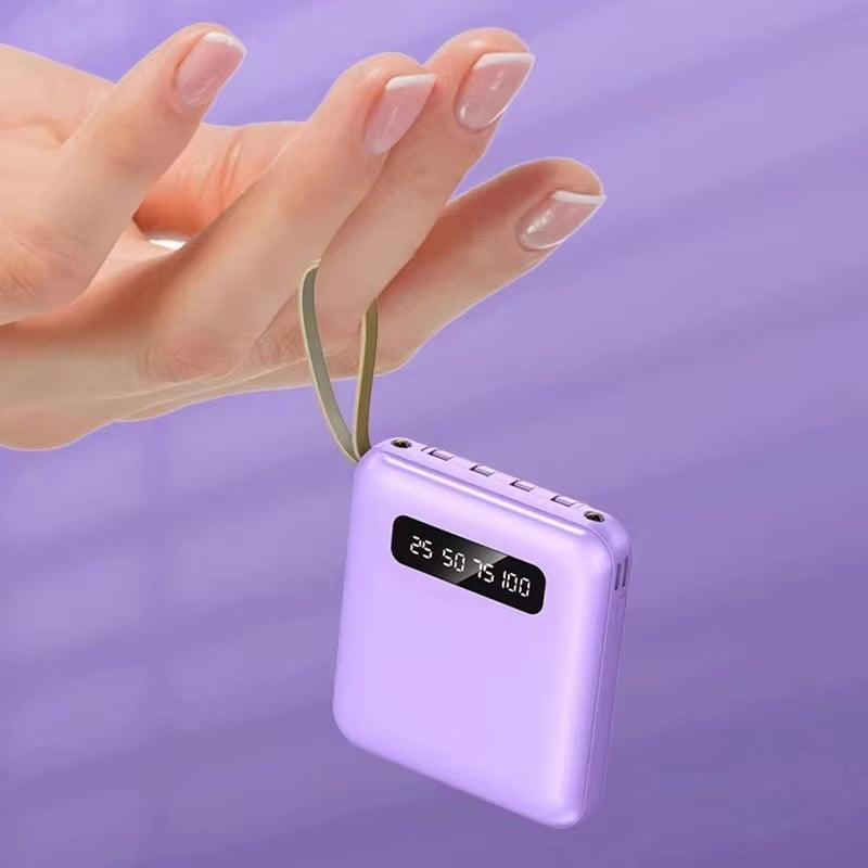 4-in-1-Powerbank mit Schnellladung
