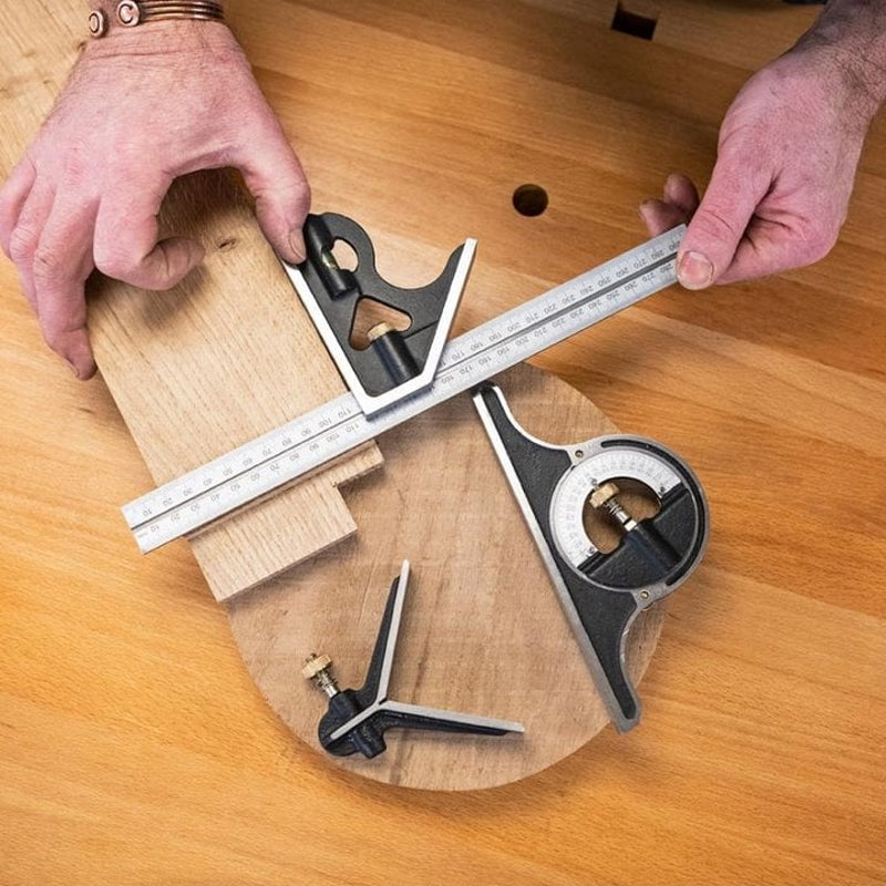 Funktionslineal aus Edelstahl