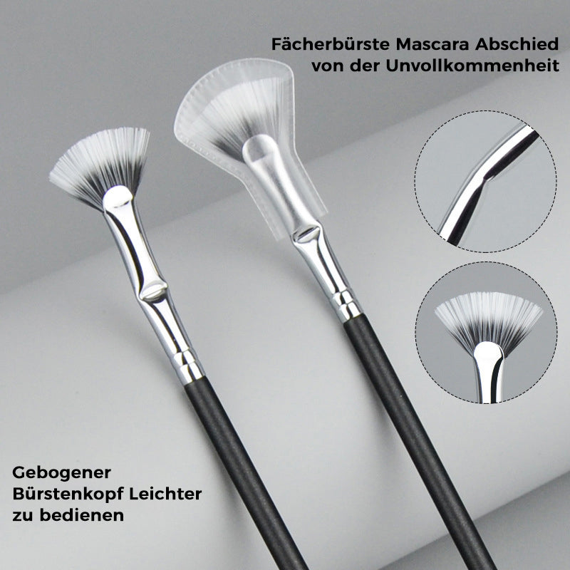 Wimpernbürste mit Wellenschliff