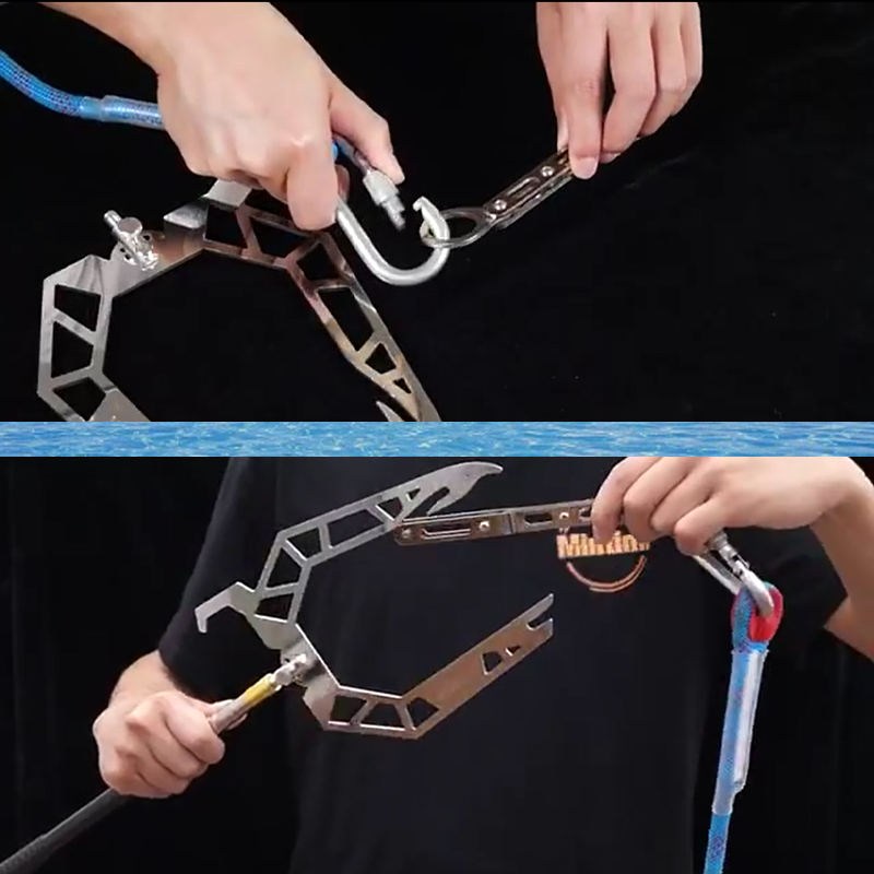 Multifunktionaler Dockhaken