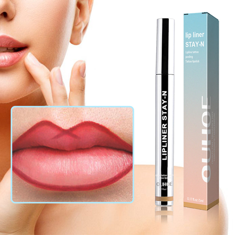 Abziehbarer Lippenkonturenstift
