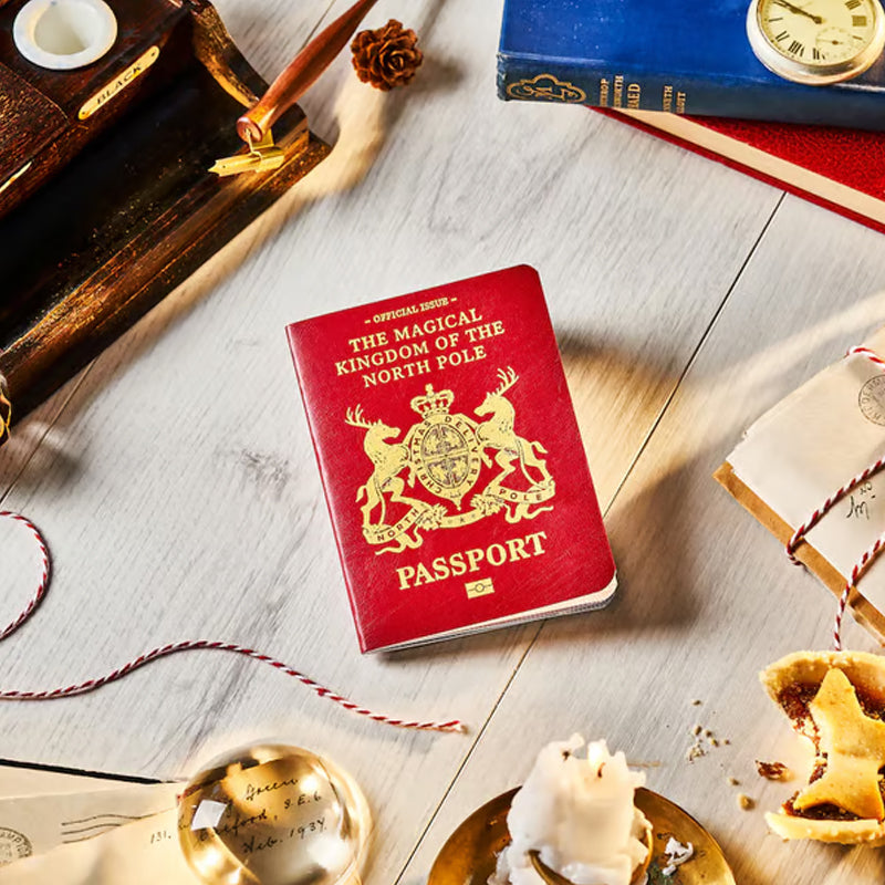 Weihnachtsmann Weihnachtsmann Reisepass