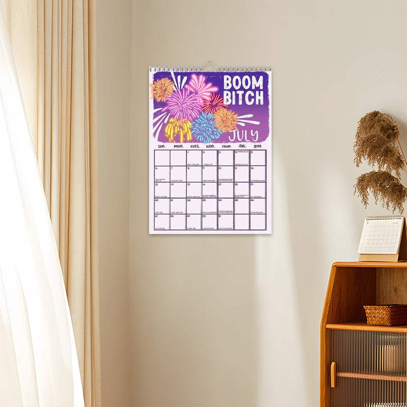 Kalender 2025: „Here We Fucking Go Again“