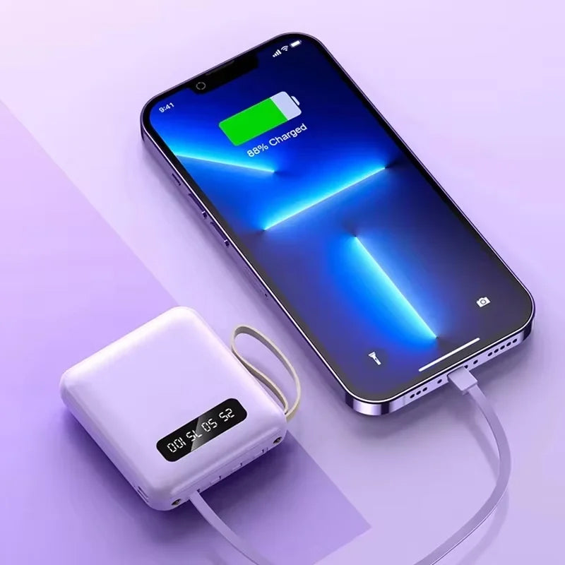 4-in-1-Powerbank mit Schnellladung