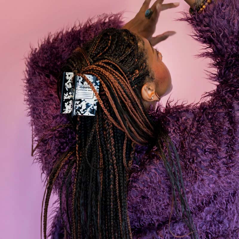 Personalisierte Haarklammer